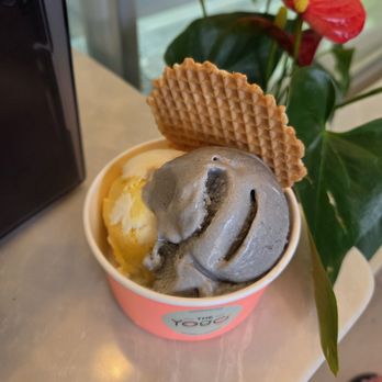 The Yogo - mango sticky rice, black sesame - Ice Cream & Frozen Yogurt Near Me - San Diego, California The Yogo - mango sticky rice, black sesame - Ice Cream & Frozen Yogurt Near Me - San Diego, California