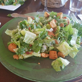 Caffe Concerto - Caesar Salad, not enough dressing, but okay - Pizza Near Me - Los Angeles, California