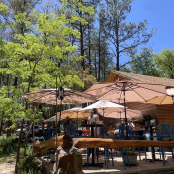Below the Rim Meadery - Patio area - Wineries Near Me