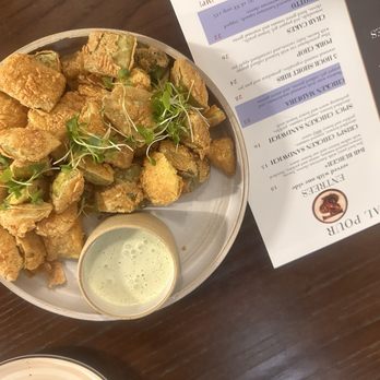 The Social Pour - fried pickles - Bars Near Me - Dallas, Texas The Social Pour - fried pickles - Bars Near Me - Dallas, Texas