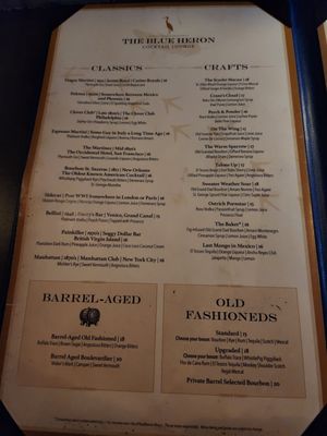 Menu photo 1 The Blue Heron Gilbert, AZ
