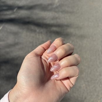 Royal Nails - Medium Acrylic Full Set with Color 063 - Nail Salons Near Me - Modesto, California