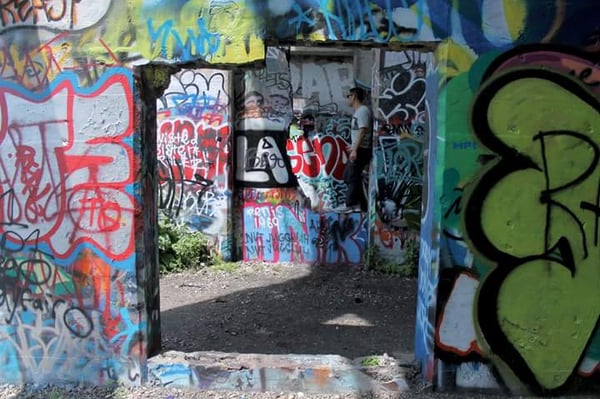 Graffiti Pier by null
