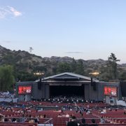 Photo of Greek Theatre - Los Angeles, CA, United States. Seats from section rear C. Still a good view.