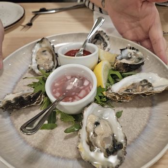 Interlude Kitchen & Bar - Half dozen oysters - New American Near Me - Elk Grove, California