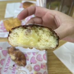 Acton Donuts - Custard filled with chocolate glaze
