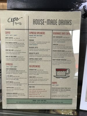 Menu photo 5 Cups Espresso Cafe Madison, MS
