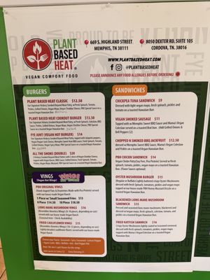 Menu photo 2 Plant Based Heat Lakeland, TN Menu photo 2 Plant Based Heat Lakeland, TN