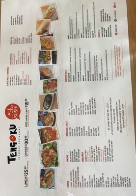 Menu photo 5 Tengoku Henderson, NV