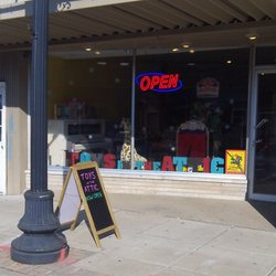Toys in the Attic 2 - Current store Front. Working with a local designer, sign company, and the City to re-create a new Nostalgic look.