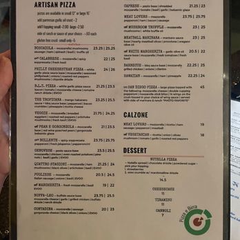 Pizza e Birra - Menu 3.22.26 - Pizza Near Me - San Diego, California