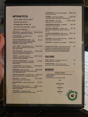 Menu photo 5 Pizza e Birra San Diego, CA