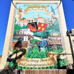 Jasper Square Heritage Mural - Jasper Square Heritage Mural by Michael Smith 2016