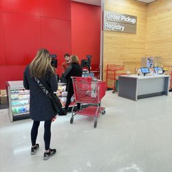 Target - The pick up area