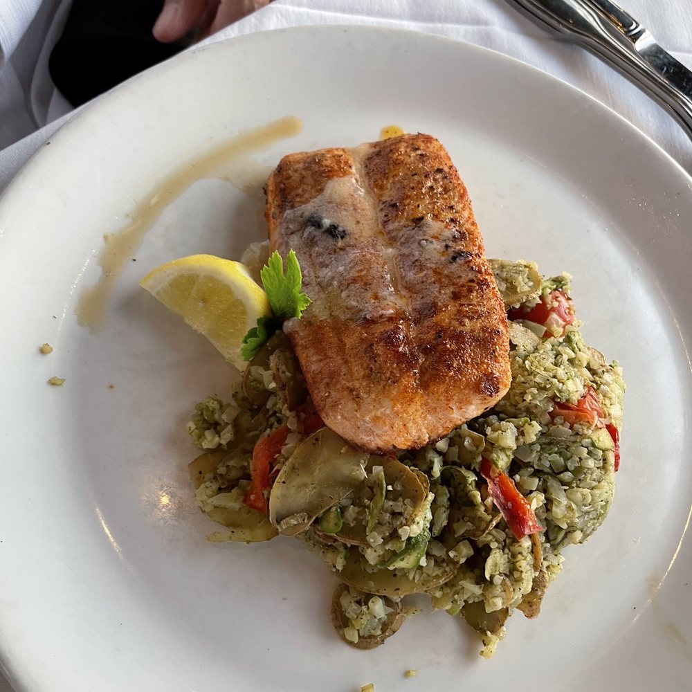 Chart House Prime - Sautéed mahi with cauliflower rice - Seafood Near Me - Annapolis, Maryland Chart House Prime - Sautéed mahi with cauliflower rice - Seafood Near Me - Annapolis, Maryland