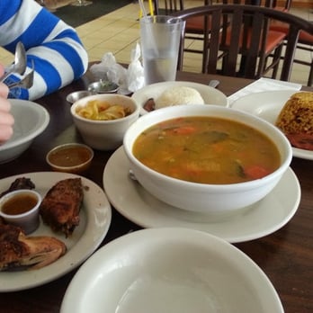 Garifuna Flava - Conch Soup, Jerk Chicken Lunch Special, rice and beans/ cabbage sides - Caribbean Near Me - Chicago, Illinois