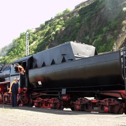 Eisenbahnfreunde Treysa e.V. - Treysa'er Dampflok an der Festung Ehrenbreitstein