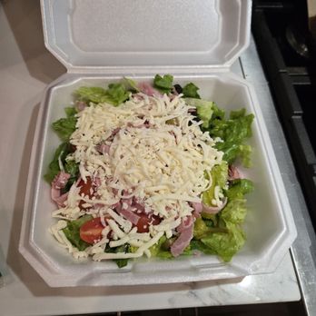 Ray's Pizza II - Large Antipasta Salad - romaine, tomatoes, ham, salami, peppercinis, black & green olives - Italian or Ranch dressing - Pizza Near Me - Phoenix, Arizona Ray's Pizza II - Large Antipasta Salad - romaine, tomatoes, ham, salami, peppercinis, black & green olives - Italian or Ranch dressing - Pizza Near Me - Phoenix, Arizona