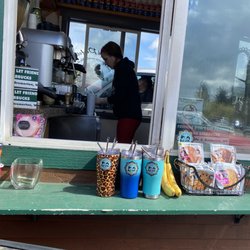 Drive up, Julie making my Dirty Chai!  #yum
