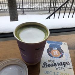 Sam's Place Coffee - The peppermint white chocolate chai latte.