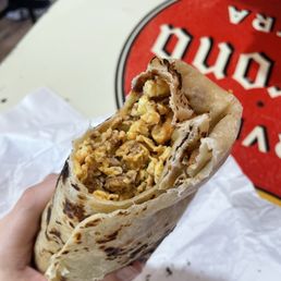 Chorizo Breakfast Burrito Your Way