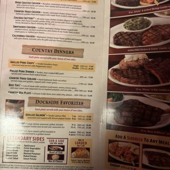Texas Roadhouse - Menu - Steakhouses Near Me - Oceanside, California