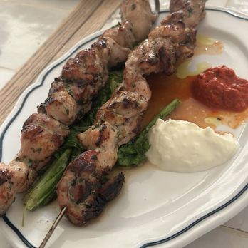 Alisa Wine & Friends - Chicken skewers - Greek Near Me - Venice, California Alisa Wine & Friends - Chicken skewers - Greek Near Me - Venice, California