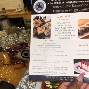 The Light Horse - Restaurant week menu - American Near Me - Alexandria, Virginia The Light Horse - Restaurant week menu - American Near Me - Alexandria, Virginia