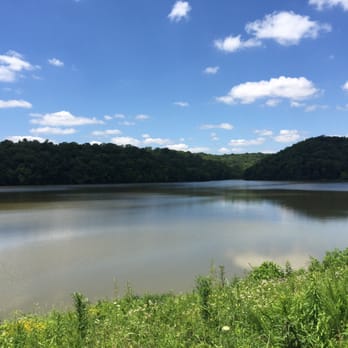 Versailles State Park - View of the lake from the dam. - Parks Near Me - Versailles, Indiana