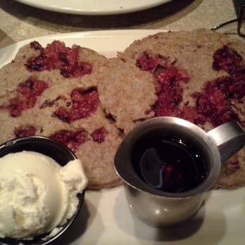Cafe Madison - Raspberry pancakes with fresh summer raspberries! - Breakfast & Brunch Near Me - Albany, New York