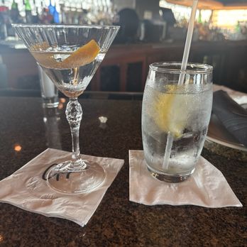 Chart House - Cheers to $9 Tito's - Happy Hour / note I drank some already! - Seafood Near Me - Longboat Key, Florida