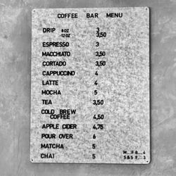 Wandering Barman Cocktail Laboratory and Tasting Room - Menu