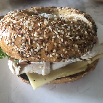 Blazing Bagels - The turkey sandwich (Bernie Boodnick) was decent. - Bagels Near Me - Seattle, Washington
