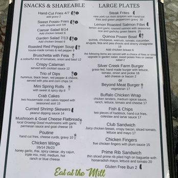 The Mill Restaurant and Pub - Menu - Pubs Near Me - Cobourg, Ontario The Mill Restaurant and Pub - Menu - Pubs Near Me - Cobourg, Ontario