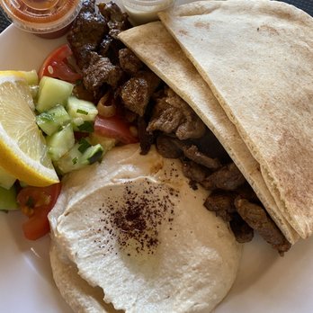 Palmyra - Lamb Shawarma Platter - Mediterranean Near Me - San Francisco, California