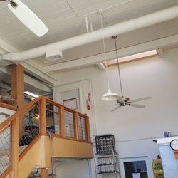 CommuniTea Kombucha - Interior of production facility. Helpful owner when shop just opened at 10am. (10/15/18)