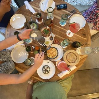 Koko - Different appetizers: -QUESO FUNDIDO -VUELVE A LA VIDA -GUACAMOLE -TOASTADA DE CHAPULINES - Bars Near Me - Miami, Florida Koko - Different appetizers: -QUESO FUNDIDO -VUELVE A LA VIDA -GUACAMOLE -TOASTADA DE CHAPULINES - Bars Near Me - Miami, Florida