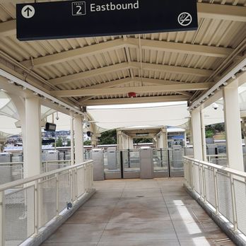 Skyline Kalauao Station - Eastbound/makai platform level. - Metro Stations Near Me - Aiea, Hawaii Skyline Kalauao Station - Eastbound/makai platform level. - Metro Stations Near Me - Aiea, Hawaii