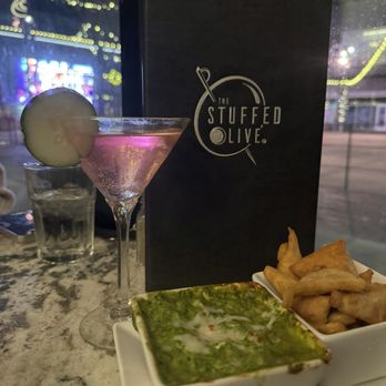 The Stuffed Olive - Spinach dip, cucumber melon martini - Cocktail Bars Near Me - Omaha, Nebraska The Stuffed Olive - Spinach dip, cucumber melon martini - Cocktail Bars Near Me - Omaha, Nebraska