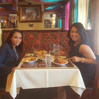 Khyber Pass Kabob - Enjoying our lunch! Maaaan we ate everything on the plate! Thank you Mariam! - Afghan Near Me - Dublin, California