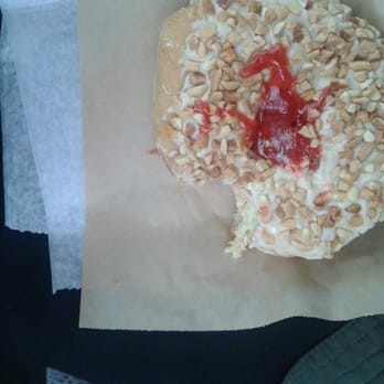 Black Kite Coffee - Raspberry jelly donut :) - Coffee & Tea Near Me - Toledo, Ohio