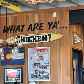 Raising Cane's Chicken Fingers - Decorations - Chicken Shop Near Me - Aurora, Colorado Raising Cane's Chicken Fingers - Decorations - Chicken Shop Near Me - Aurora, Colorado