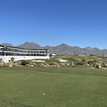 TPC Scottsdale - View of 16th green from teebox - Golf Near Me - Scottsdale, Arizona