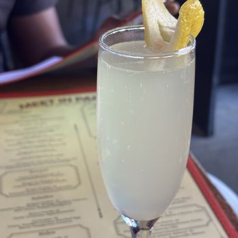 Meet in Paris - French 75 - $11 on the HH menu - French Near Me - Culver City, California Meet in Paris - French 75 - $11 on the HH menu - French Near Me - Culver City, California