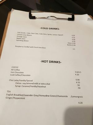 Menu photo 2 Highway 54 Brighton, VIC