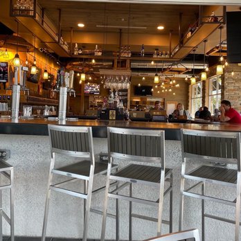 Oak and Stone - Outside Bar Area - Pizza Near Me - Naples, Florida