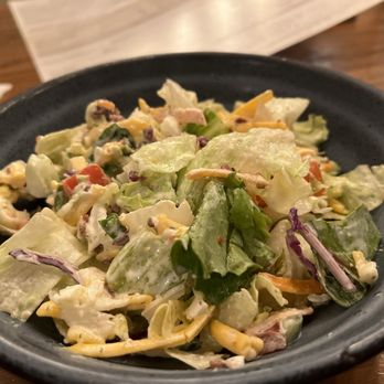 King Ranch Texas Kitchen - Chopped House Salad, this is exactly how I love a chopped salad!! - Steakhouses Near Me - Houston, Texas
