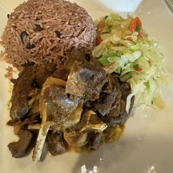 Jamaica House Grill - Curry goat.  Mediocre at best - Caribbean Near Me - Wellington, Florida