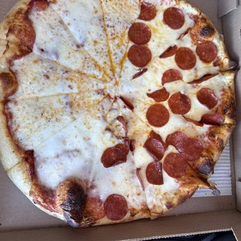 Michael's Pizza Bar and Grill - Half cheese half pepperoni - Pizza Near Me - Modesto, California Michael's Pizza Bar and Grill - Half cheese half pepperoni - Pizza Near Me - Modesto, California