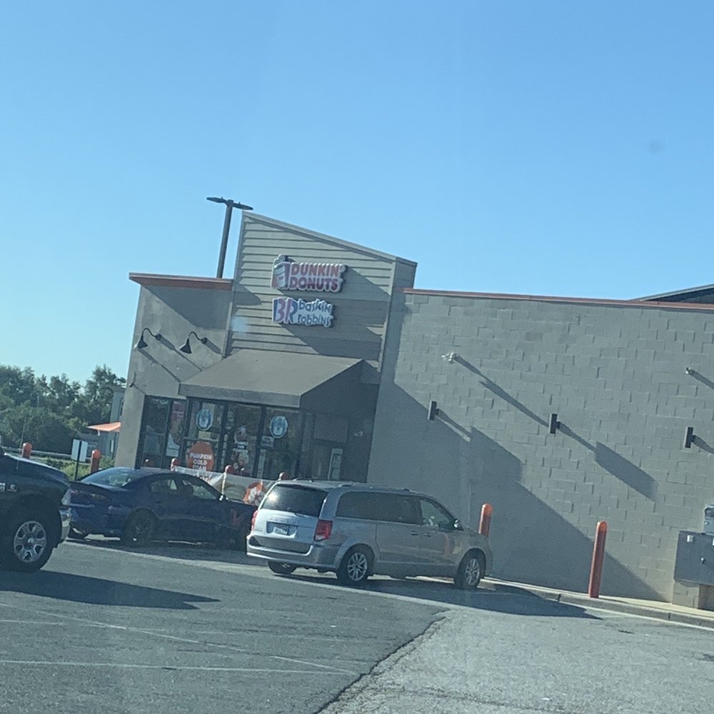 Dunkin' -  cars parked in front of a dunkin donuts store - Coffee & Tea Near Me - Aberdeen, Maryland